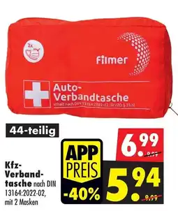 Mäc Geiz Kfz- Verbandtasche Angebot