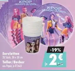 Mäc Geiz Servietten o. Teller/Becher Angebot