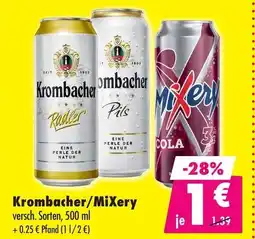 Mäc Geiz Krombacher/Mixery Angebot