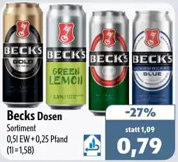 Aktiv Irma Becks Dosen Angebot