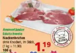 Multi Markt Ammerlander Edelschwein Nackenbraten Angebot