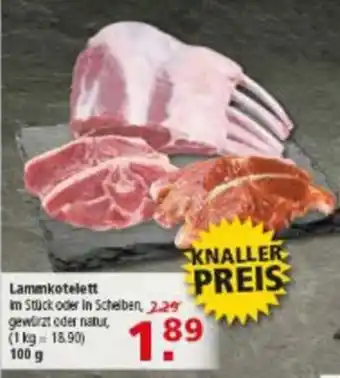 Multi Markt Lammkotelett Angebot