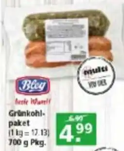 Multi Markt Bley Grünkohlpaket Angebot