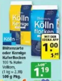 Multi Markt Kölln Bidtenzarte oder Kernige Haferflocken Angebot