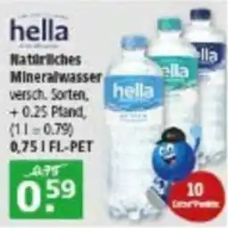 Multi Markt Hella Natürliches Mineralwasser Angebot