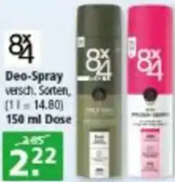 Multi Markt 8x4 Deo-Spray Angebot