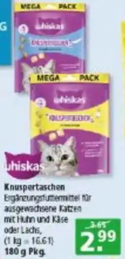 Multi Markt whiskas Knuspertaschen Angebot