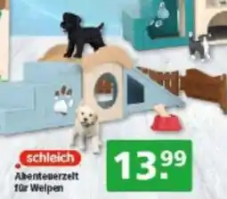 Multi Markt schleich Abenteuerzelt für Welpen Angebot