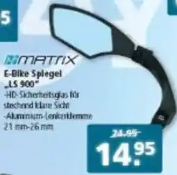 Multi Markt MATRIX E-Bike Splegel LS 900 Angebot