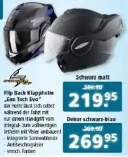 Multi Markt Flip Back Klappheim Exo Tech Evo Schwarz matt Angebot