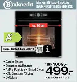 Ostermann Marken Einbau-Backofen Bauknecht BAUKNECHT BBI5S8HM1SK Angebot