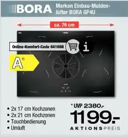 Ostermann Marken Einbau-Muldenlüfter BORA GP4U Angebot