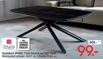 Zurbrüggen Stylife Couchtisch SPIDER Angebot