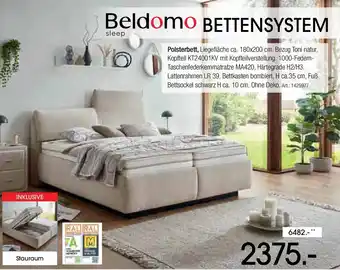 Zurbrüggen Beldomo Polsterbett Angebot