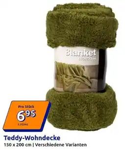 Action Teddy-Wohndecke Angebot