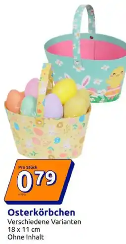 Action Osterkörbchen Angebot