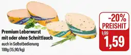 Feneberg Premium Leberwurst mit oder ohne Schnittlauch Angebot
