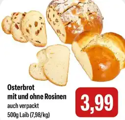 Feneberg Osterbrot mit und ohne Rosinen Angebot