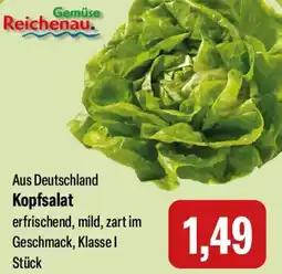 Feneberg Gemüse Reichenau Kopfsalat Angebot