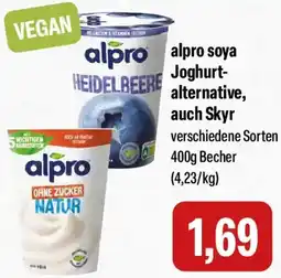 Feneberg alpro soya Joghurt alternative, auch Skyr Angebot