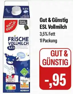 Feneberg Gut & Günstig ESL Vollmilch Angebot