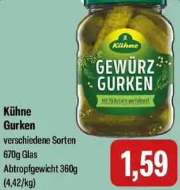 Feneberg Kühne Gurken Angebot