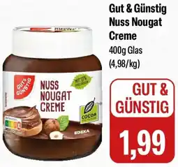 Feneberg Gut & Günstig Nuss Nougat Creme Angebot