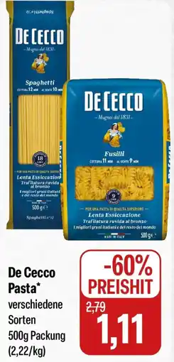Feneberg De Cecco Pasta Angebot