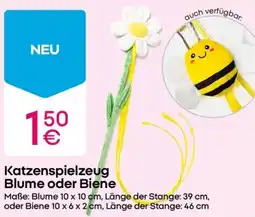 PEPCO Katzenspielzeug Blume oder Biene Angebot