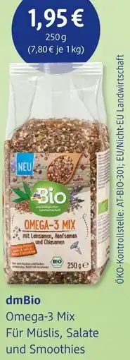 dm drogerie dmBio Omega-3 Mix Angebot