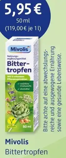dm drogerie Mivolis Bittertropfen Angebot