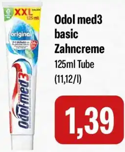 Feneberg Odol med3 basic Zahncreme Angebot