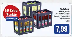 Feneberg Adelholzener Schorle, Eistee Angebot