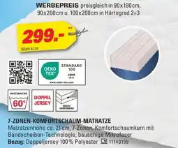 Höffner 7-Zonen-komfortschaum-matratze Angebot