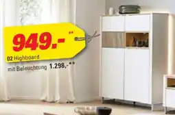 Höffner Wohnwert Highboard Angebot