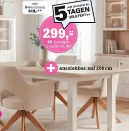 Höffner Esstisch Countryside Angebot