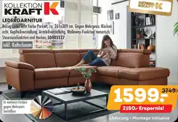 Möbel Kraft Ledergarnitur Angebot