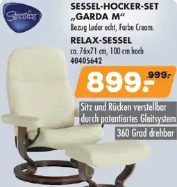 Möbel Kraft Stressless sessel-hocker-set ,,garda m" Angebot