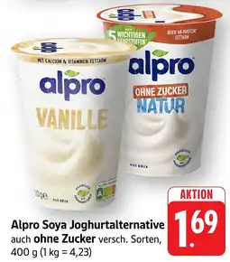 Edeka Neukauf Alpro Soya Joghurtalternative Angebot