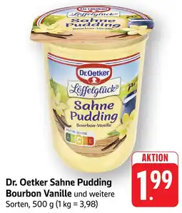 Edeka Neukauf Dr. Oetker Sahne Pudding Bourbon Vanille Angebot