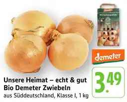 Edeka Neukauf Unsere Heimat - echt & gut Bio Demeter Zwiebeln Angebot
