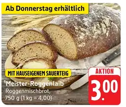 Edeka Neukauf Meister-Roggenlaib Angebot