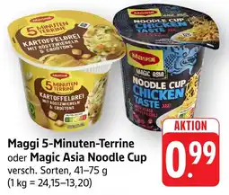 Edeka Neukauf Maggi 5-Minuten-Terrine oder Magic Asia Noodle Cup Angebot