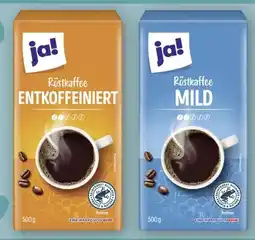 REWE Center ja! Röstkaffee Entkoffeiniert Angebot