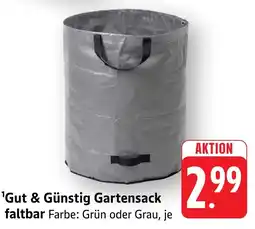 Edeka Neukauf Gut & Günstig Gartensack faltbar Angebot