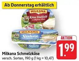 Edeka Neukauf Milkana Schmelzkäse Angebot