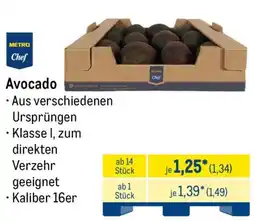METRO METRO Chef Avocado Angebot