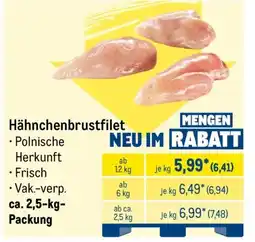 METRO Hähnchenbrustfilet Angebot