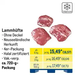 METRO Lammhüfte Angebot