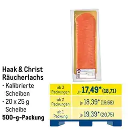 METRO Haak & Christ Räucherlachs Angebot